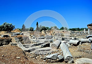 Praetorium. Archaeological site of Gortyn