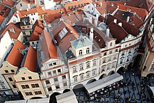Praga roofs
