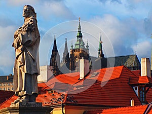 Praga view czech republic photo