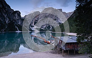 Prags valley, Italy, Europe photo