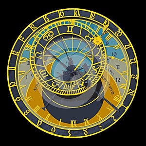 Prague Astronomical Clock photo