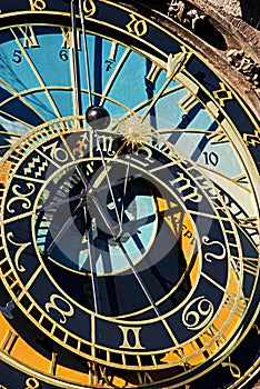 The Prague Astronomical Clock or Prague Orloj