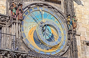 Prague astronomical clock photo