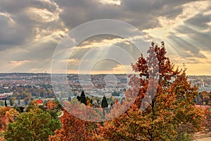 Prague and autumn