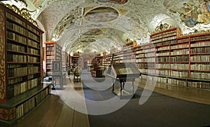 Prague baroque library