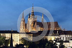 Prague. Blue Hour