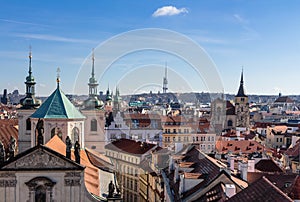 Prague, bridge tower at Charles Bridge