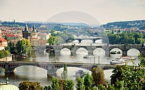 Prague briges photo