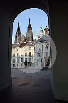 Prague Castle Archway