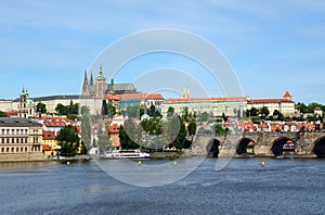 Prague Castle and Charles Bridge