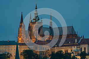 Prague castle district