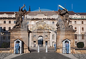 Prague Castle entrance, Matthias Gate