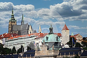 Prague Castle Hradcany cityscape photo