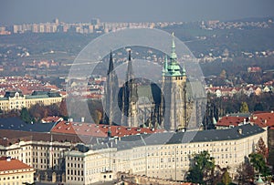 Prague Castle - Image of St. Vitus Cathedral