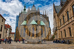 Prague Castle-Inside the castle