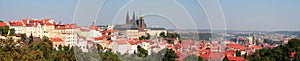 Prague castle panorama