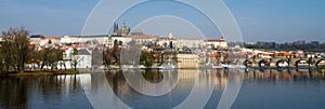 Prague castle panorama