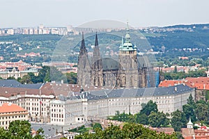 Prague Castle and St. Vitus Cathedral photo