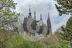 Prague Cathedral of st. Vitus, Wenceslas and Adalbert