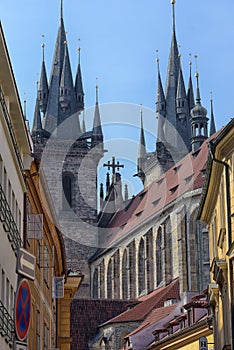 Prague Cathedral tower