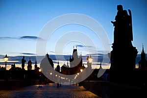 Prague centre panorama