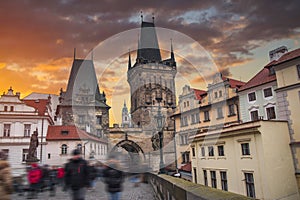 Prague - Charles bridge, Czech Republic