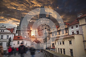 Prague - Charles bridge, Czech Republic