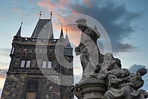 Prague - Charles bridge, Czech Republic