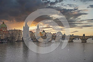 Prague - Charles bridge, Czech Republic