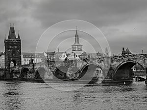 Prague Charles bridge, Czech Republic