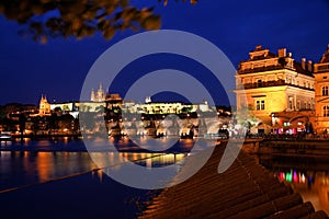 Prague, Charles Bridge and Prague Castle