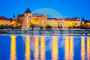 Prague with Charles Bridge and Stare Mesto oldtown, Czech Republic