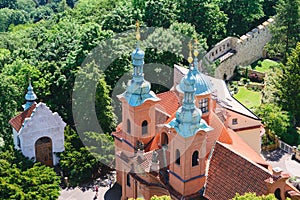 Prague Church of St. Laurence on Petrin