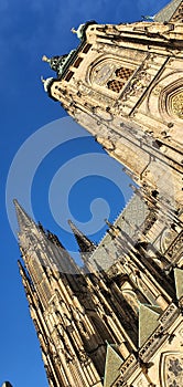 Prague city, Autumn view, Historically place