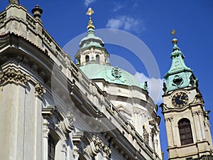 Prague city clock