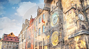 Prague clock tower HDR