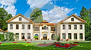 Prague, Czech Republic. House of Czech President in Royal Garden, Prague