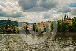 Praga ceco. è un castello chiese cappella sale un torri ogni periodo da il suo 