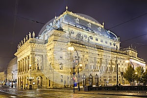 Prague, Czech Republic, The National Theater