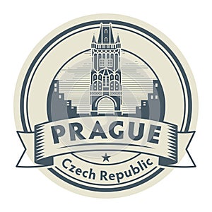 Prague, Czech Republic stamp