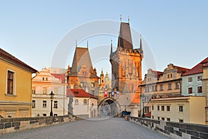 Prague at dawn