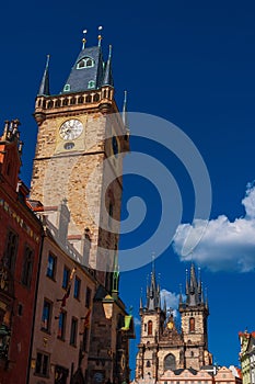 Prague famous landmarks