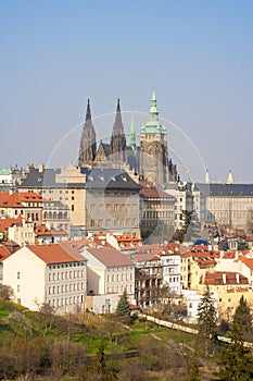 Prague hradcany castle
