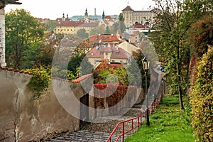 Prague panorama photo