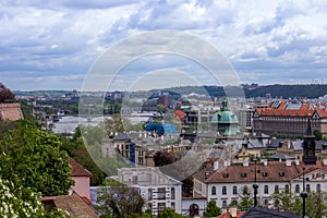 Prague landscape view, Czech Republic