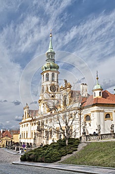 Prague Loreto. View from Loreto Square