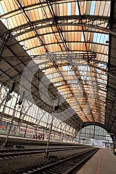 Prague main station - HDR image