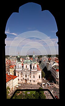 Prague old city square