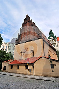 Prague. Old-new synagogue