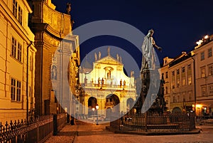 Prague, Old Town at night